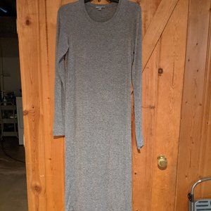 long grey dress